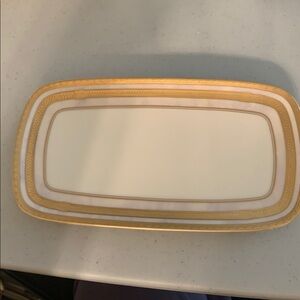 Sale 12% EXTREMELY rare item Mikasa Ivory Florentine Butterdish